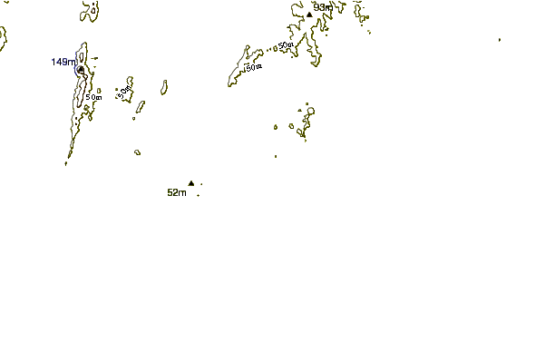 Shoreline around La Posta