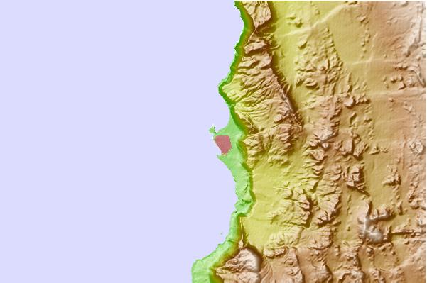 Surf spots located close to La Punta Dos