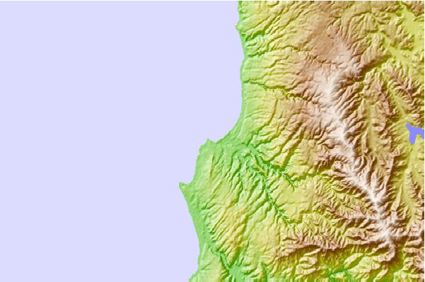Surf spots located close to La Puntilla - Pichilemu