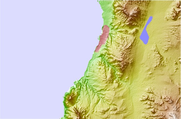Surf spots located close to La Puntilla