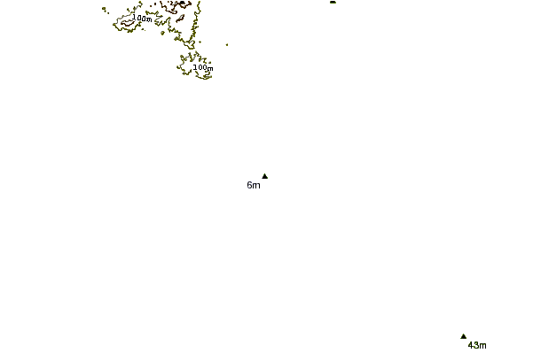 Shoreline around La Puntilla