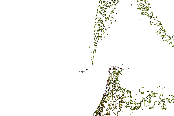 Shoreline around La Torchere