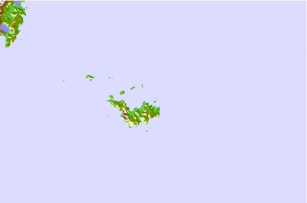 Surf spots located close to La Tortue
