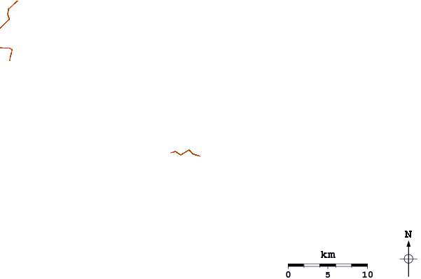 Roads and rivers around La Tortue