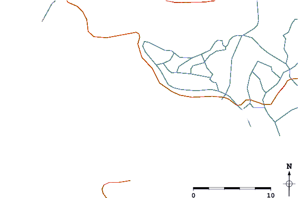 Roads and rivers around La Tranche sur Mer