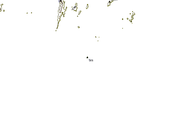 Shoreline around La Virgen