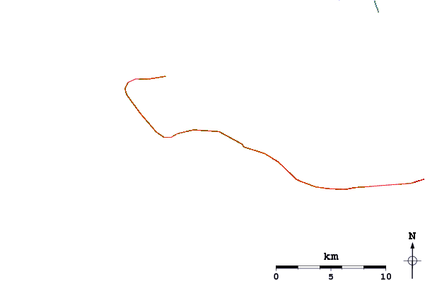 Roads and rivers around La Couarde/Mer(Ile de Re)