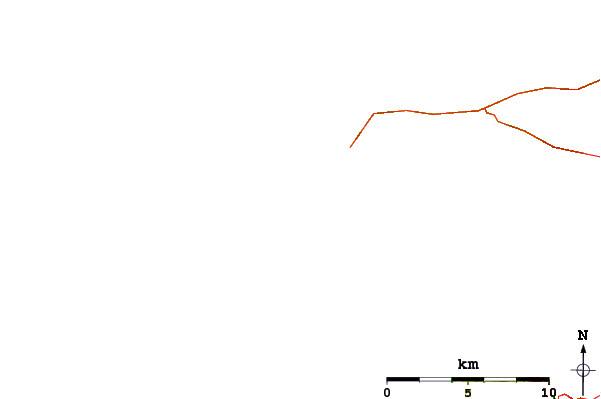 Roads and rivers around La Palue