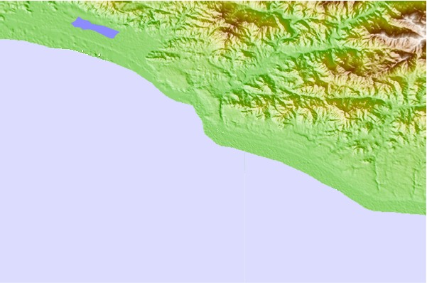 Surf breaks located close to La Punta