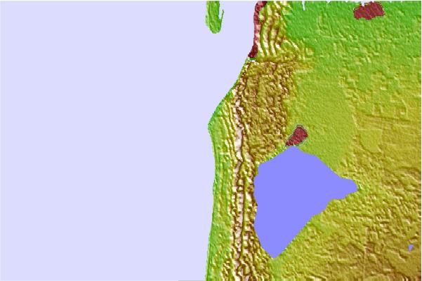 Surf breaks located close to La Salie