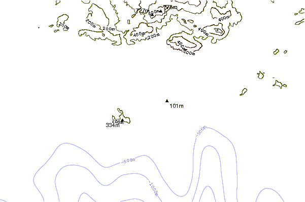 Shoreline around La Seyne Sur Mer