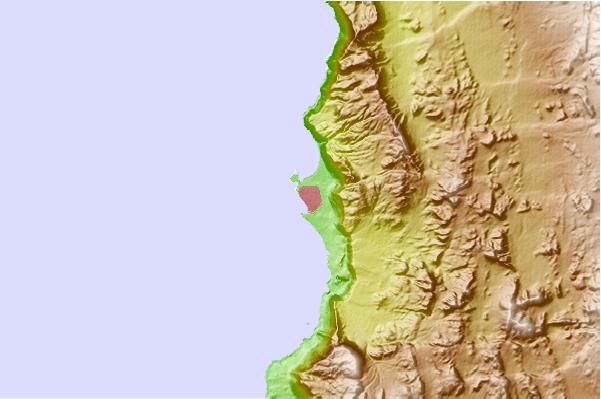 Surf breaks located close to La Urraca