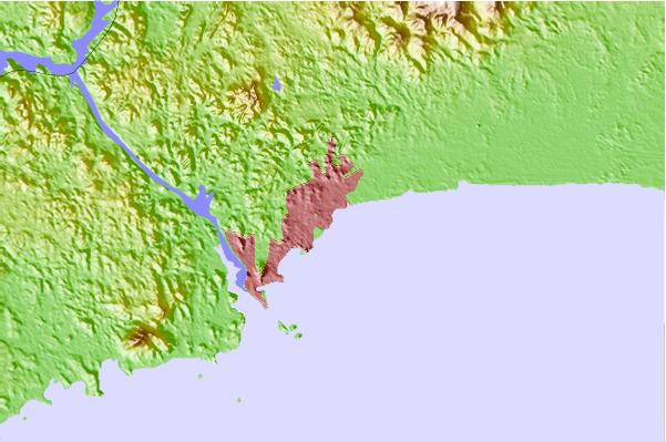 Surf breaks located close to La Zurda