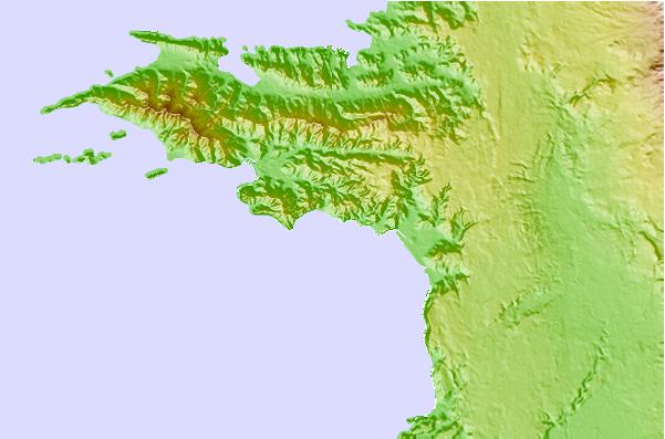Surf spots located close to El Laberinto