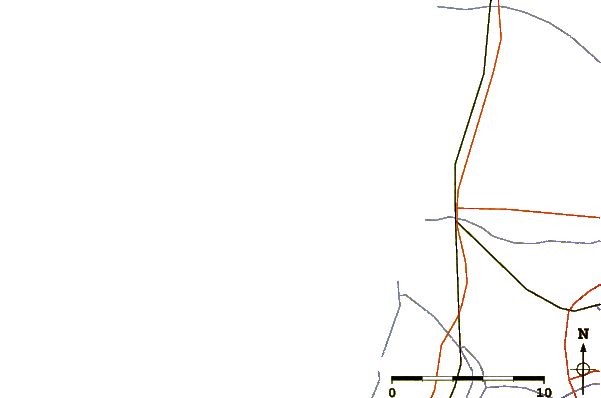 Roads and rivers around Lacanau - Supersud