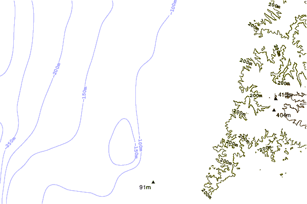 Shoreline around Lage do Pescador