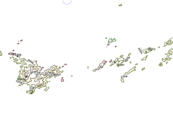 Shoreline around Lage