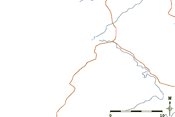Roads and rivers around Lahinch Left