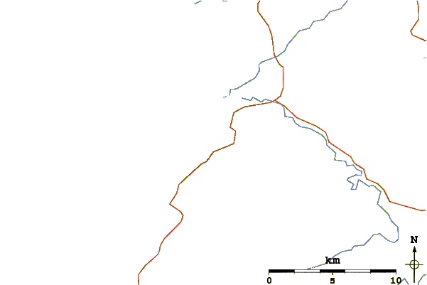 Roads and rivers around Lahinch Left
