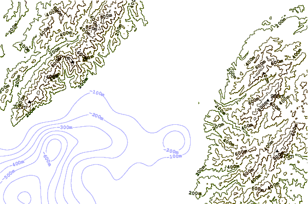 Shoreline around Lake Ferry