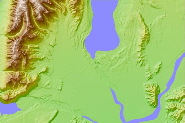 Surf spots located close to Lake Pukaki Point