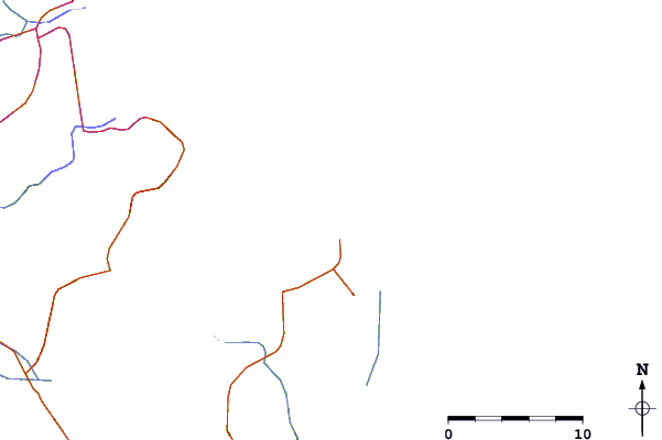 Roads and rivers around Lambe Lambe