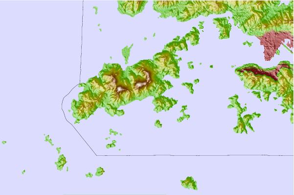 Surf breaks located close to Lantau Island