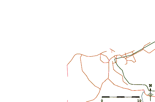 Roads and rivers around Larsen Street