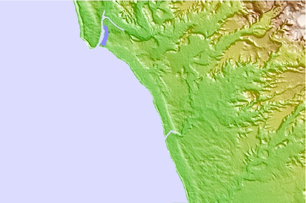 Surf spots located close to Las Barrancas