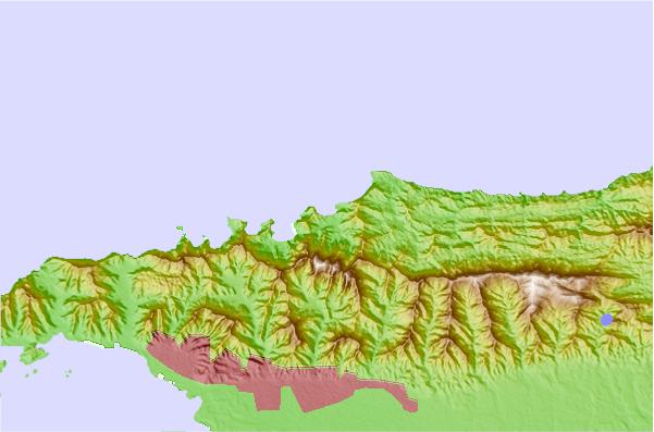 Surf spots located close to Las Cuevas