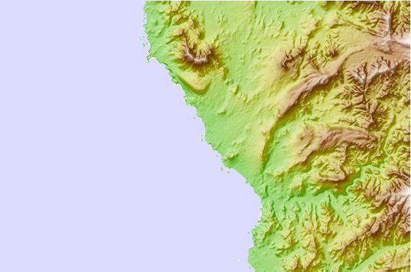 Surf spots located close to Las Gramas