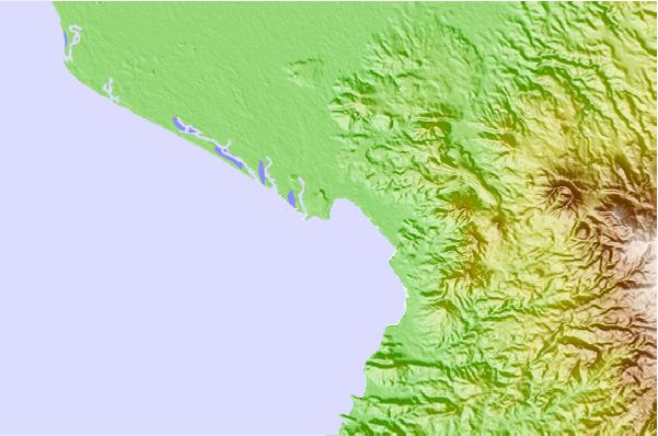 Surf breaks located close to Las Islitas (Matanchen Bay)