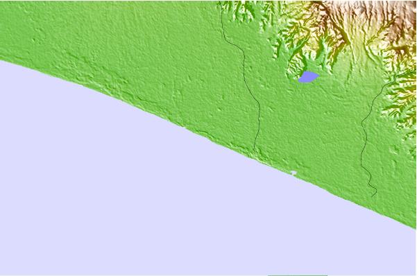Surf breaks located close to Las Lisas