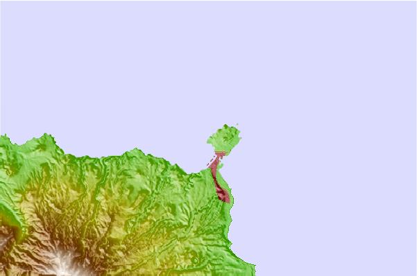 Surf breaks located close to Las Monjas