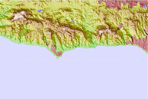 Surf spots located close to Latigo Point