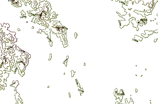 Shoreline around Lauderdale Point