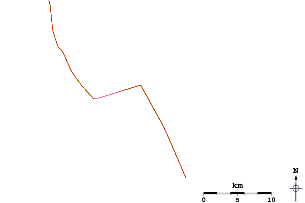 Roads and rivers around Laundromats