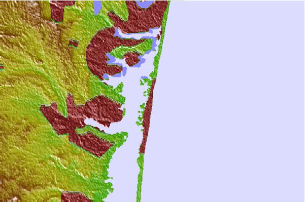 Surf spots located close to Lavallette