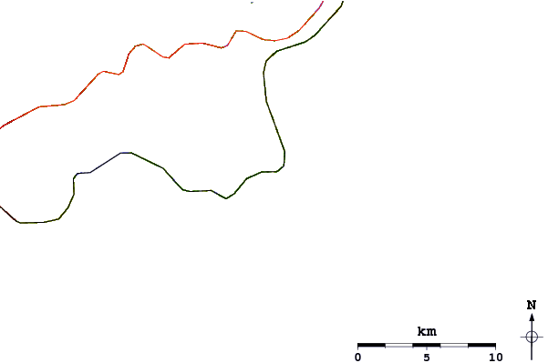 Roads and rivers around Lawrencetown Reef