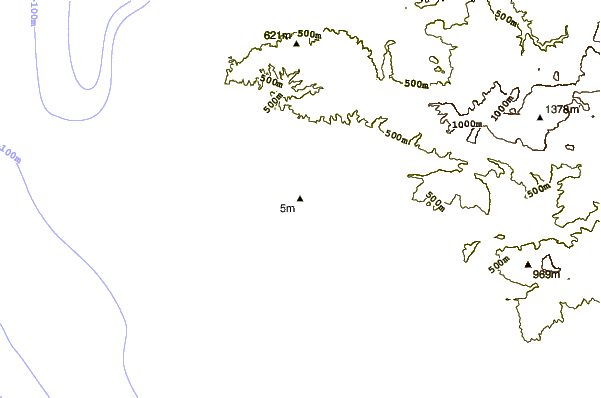 Shoreline around 25