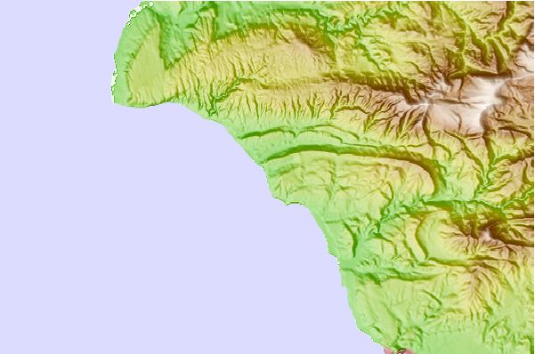 Surf spots located close to 25