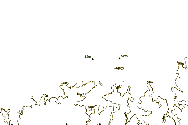 Shoreline around Le Dossen
