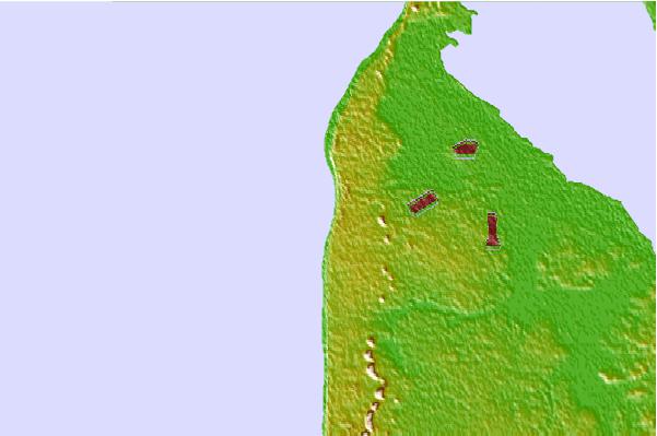 Surf spots located close to Le Gurp