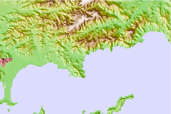 Surf spots located close to Le Lavandou