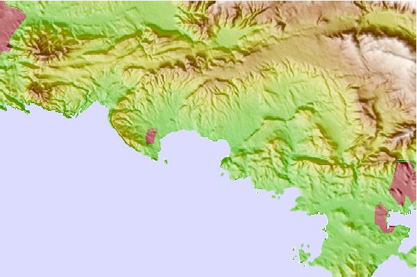 Surf spots located close to Le Liouquet