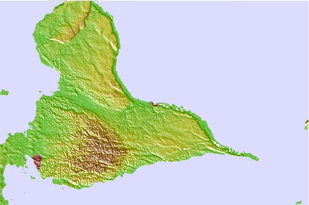 Surf spots located close to Le Moule