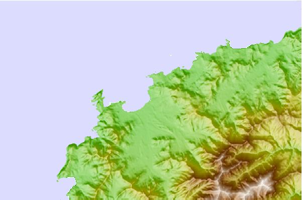 Surf spots located close to Le Pain de Sucre