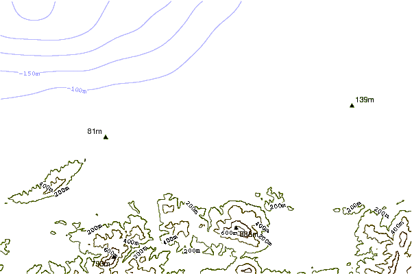 Shoreline around Le Port