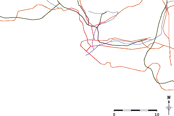 Roads and rivers around Marseille - Le Prado