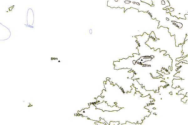 Shoreline around Le Ris